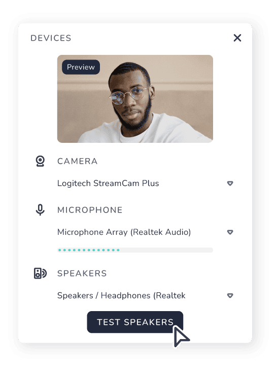 Videoconference interface