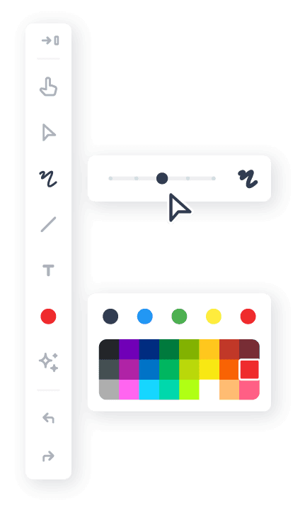Whiteboard interface