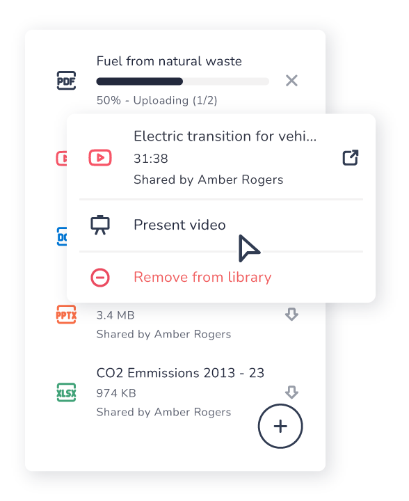 Library interface